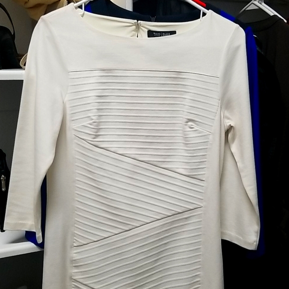 WHBM Iff White dress sz 4 - Picture 1 of 4